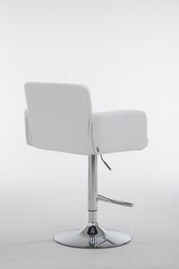 Krzesło barowe Ava białe