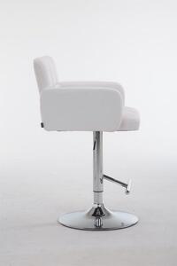 Krzesło barowe Ava białe