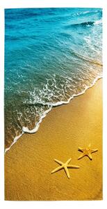 Szybkoschnący ręcznik plażowy SUNNY BEACH kolorowy 70 x 140 cm, 100% mikrofibra