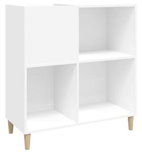 Szafka na pÅyty, biaÅa, 84,5x38x89 cm, materiaÅ drewnopochodny