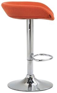 Krzesło barowe Daisy pomarańczowe