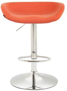 Krzesło barowe Daisy pomarańczowe
