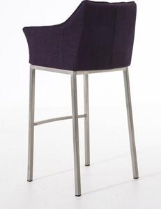 Krzesło barowe Eliana fioletowe