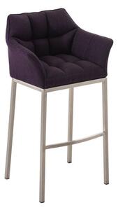 Krzesło barowe Eliana fioletowe