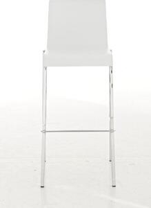 Krzesło barowe Ella biały mat
