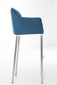 Krzesło barowe Eliana niebieskie