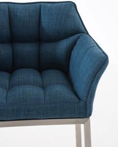Krzesło barowe Eliana niebieskie