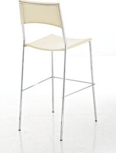 Krzesło barowe Emma kremowe