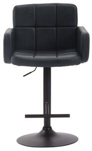 Esther krzesło barowe czarne