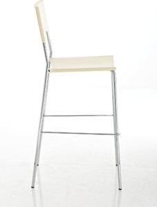 Krzesło barowe Emma kremowe