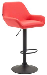 Czerwone krzesło barowe Genesis