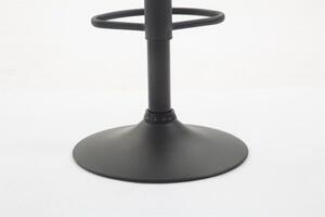 Krzesło barowe Genesis czarne