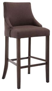Krzesło barowe Hudson brązowe
