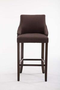 Krzesło barowe Hudson brązowe