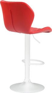 Krzesło barowe Kyson czerwone