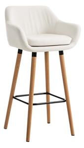 Madelyn Krzesło barowe białe