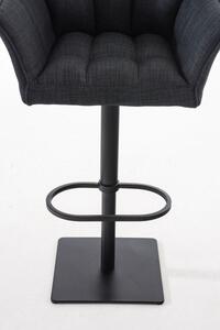 Krzesło barowe Naomi ciemnoszare