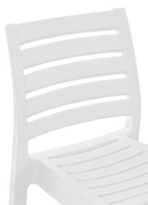 Krzesło barowe Maya White