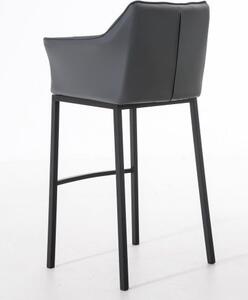 Krzesło barowe Nova szare