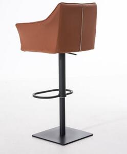 Krzesło barowe Natalie jasnobrązowe