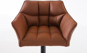 Krzesło barowe Natalie jasnobrązowe