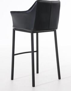 Nova krzesło barowe czarne