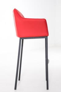 Nova krzesło barowe czerwone