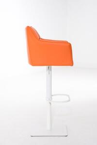 Sebastian krzesło barowe pomarańczowe