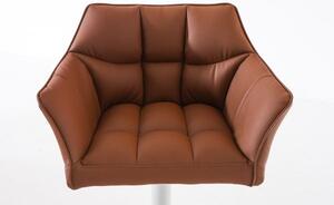 Sebastian krzesło barowe jasnobrązowe