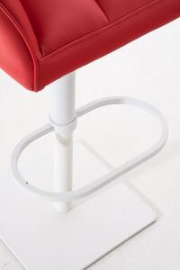 Sebastian krzesło barowe czerwone
