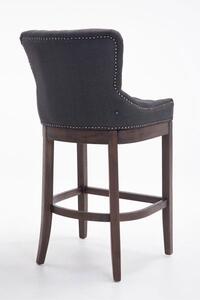 Krzesło barowe Stella ciemnoszare