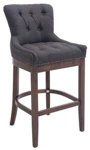 Krzesło barowe Stella ciemnoszare