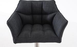 Fioletowe ciemnoszare krzesło barowe