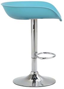 Krzesło barowe Valerie niebieskie