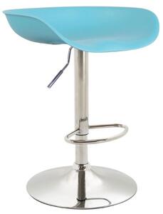 Krzesło barowe Valerie niebieskie