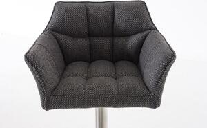 Violet krzesło barowe tytanowo-szare