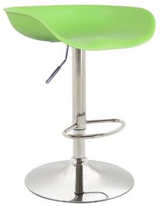 Krzesło barowe Valerie zielone