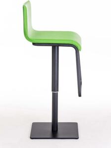 Krzesło barowe Yareli zielone