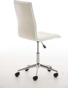 Krzesło biurowe Bethany białe