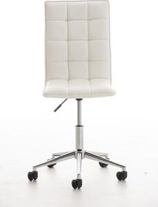 Krzesło biurowe Bethany białe