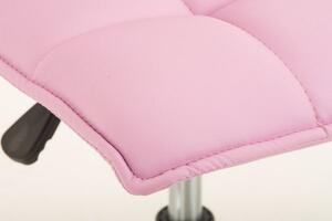 Krzesło biurowe Betania różowe