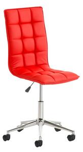 Krzesło biurowe Betania czerwone