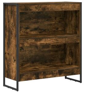 Szafka na książki dąb dymny 80 x 30 x 86,5 cm