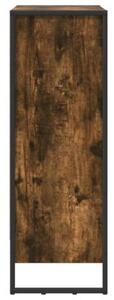 Szafka na książki dąb dymny 80 x 30 x 86,5 cm