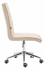 Krzesło biurowe Savanna kremowe