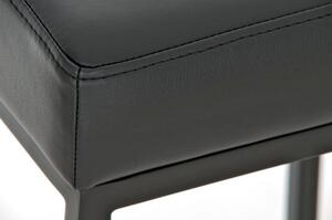 Krzesło barowe Eleanor czarne