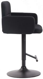 Drew krzesło barowe czarne