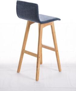 Krzesło barowe Emilia Niebieski