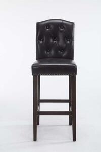 Krzesło barowe Novalee brązowe