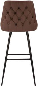 Krzesło barowe Nala brązowe